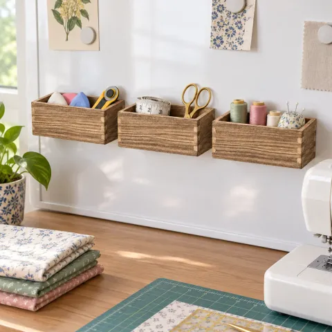 Odile Magnetic Craft Bins