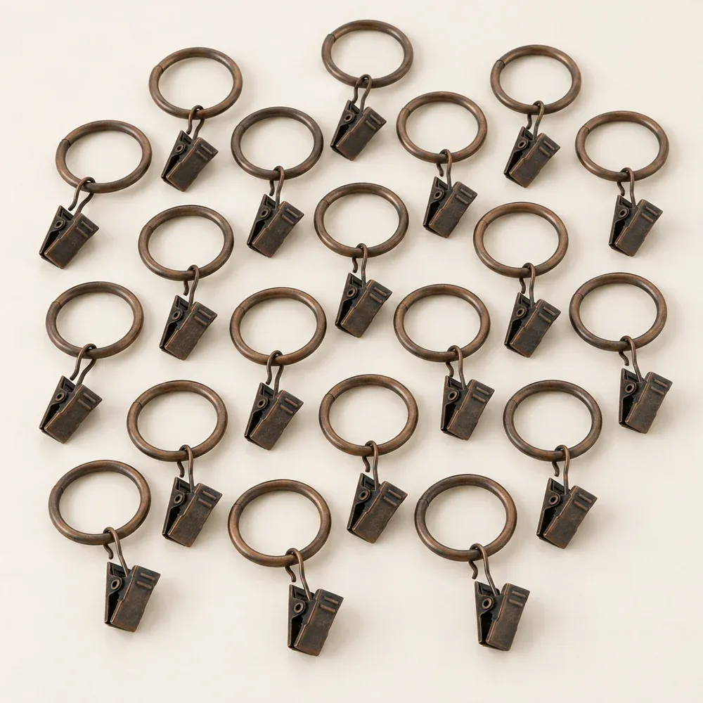 Rosalie Quilt Hanger Rings · Antique Copper