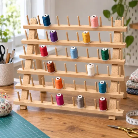 Amelie Wooden Thread Rack