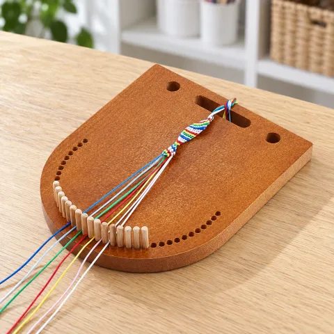 Wooden Braiding Board