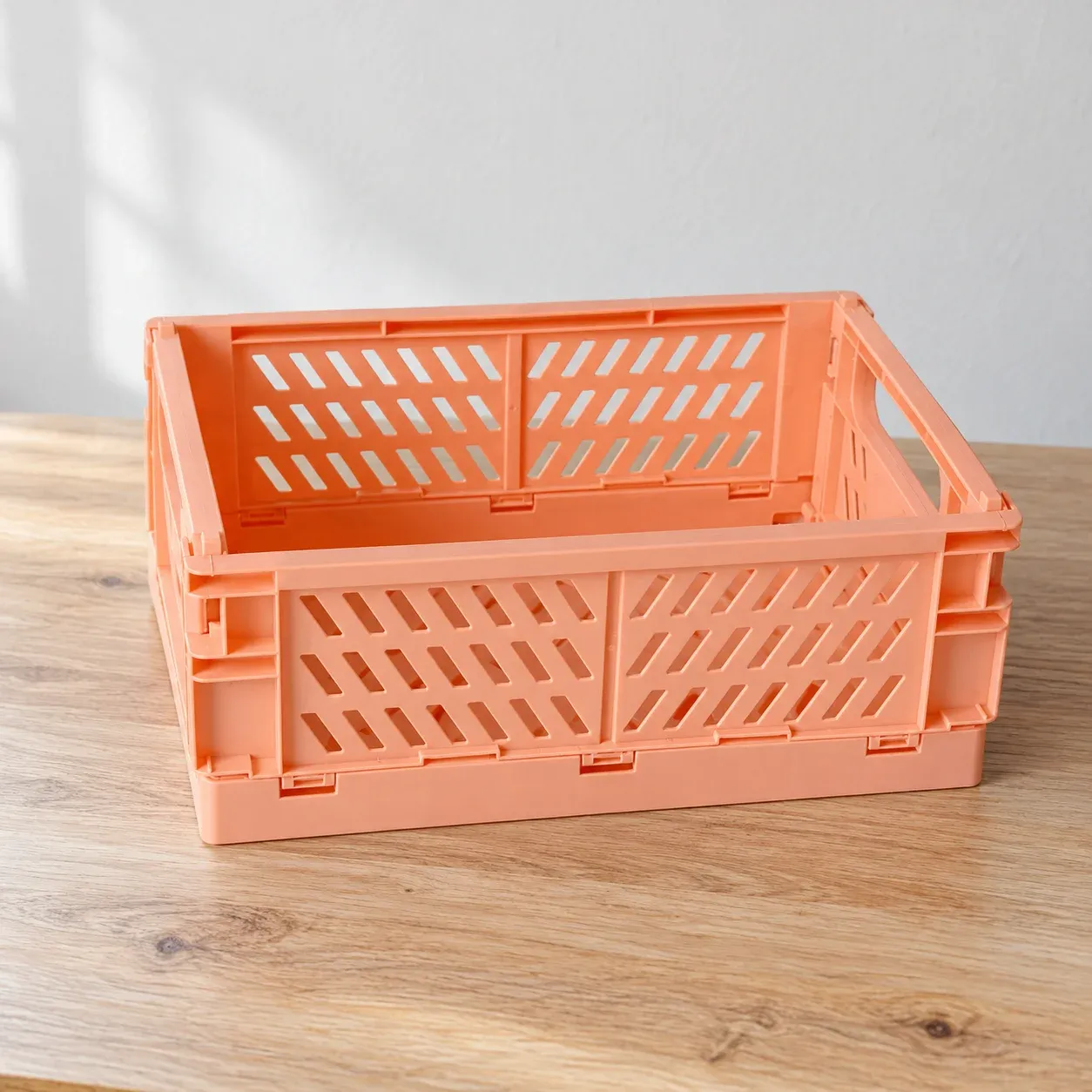 Hester Folding Craft Crate · Orange · Single