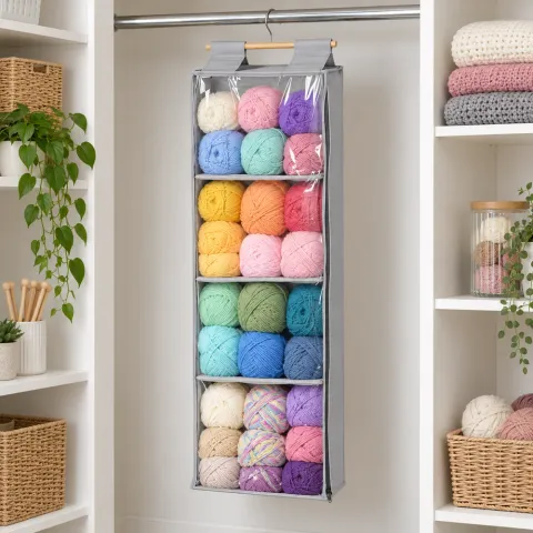 Lucinda Hanging Yarn Organizer