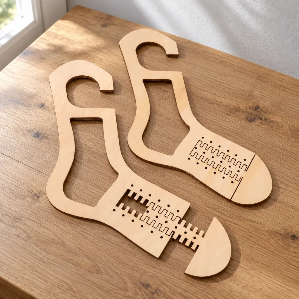 Marion Adjustable Sock Blockers · Natural