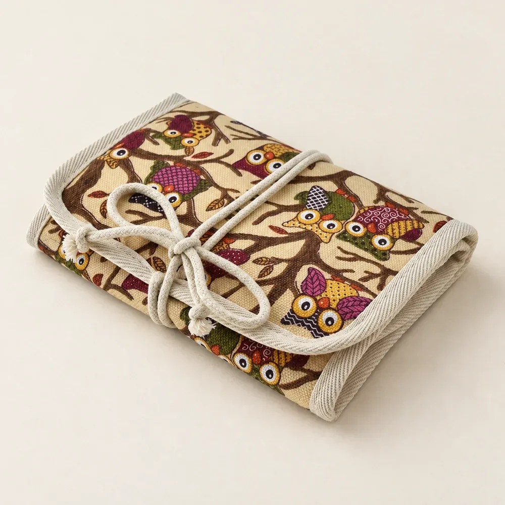 Dorothea Crochet Hook Case · Owl