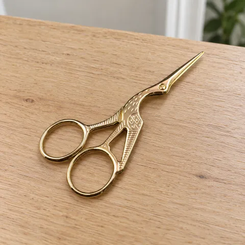 Odette Stork Embroidery Scissors