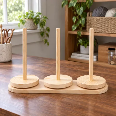 Cleo Triple Yarn Holder