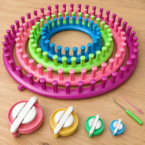 Celia Round Knitting Loom Set